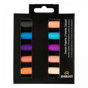 Royal Talens Rembrandt Soft Pastels - Set Of 10 - Desert Palette [31821003]